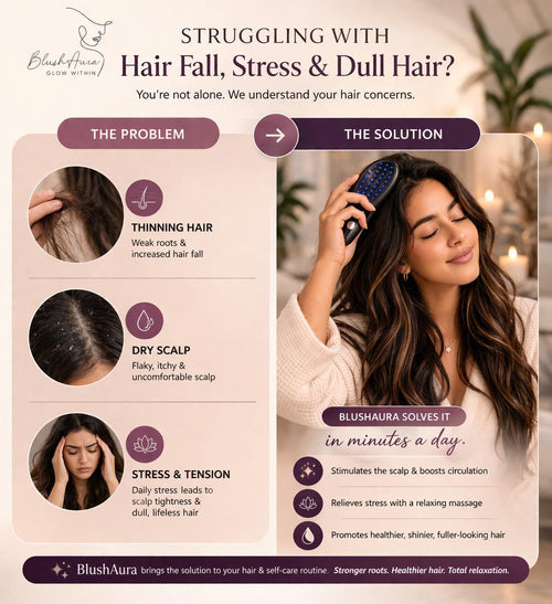 Electric Scalp Massager & Hair Growth Comb